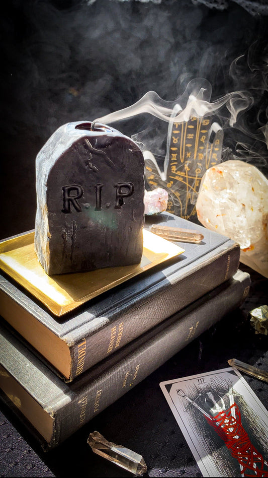 Beeswax Candle - Tombstone