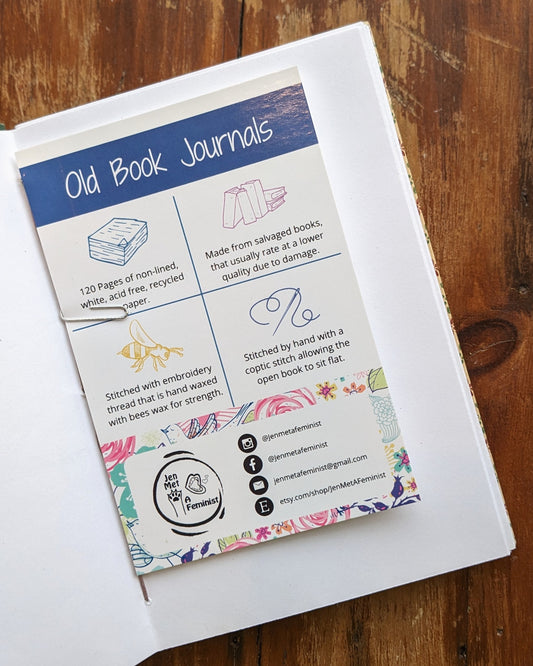 Vintage Book Journal