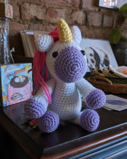 Crocheted Unicorn