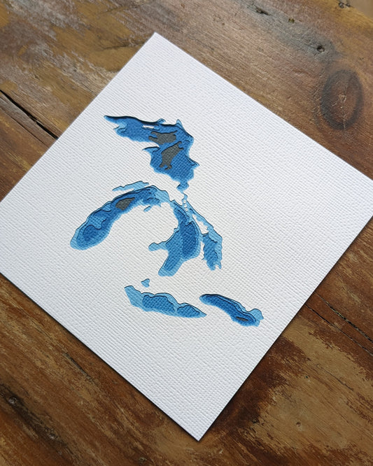 Cardtography Map - The Great Lakes Mini