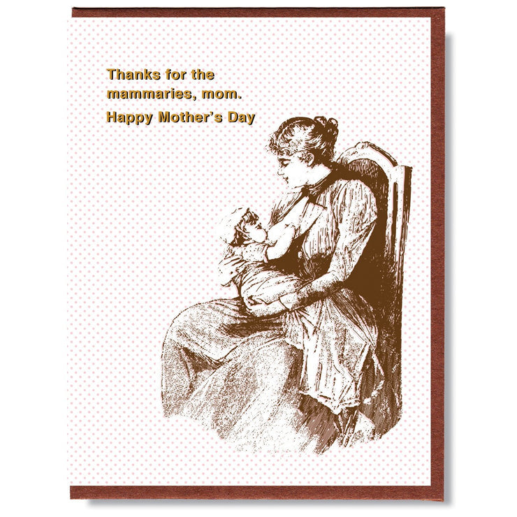 Mother's Day Mammaries Card