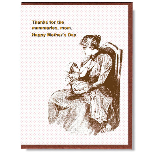 Mother's Day Mammaries Card