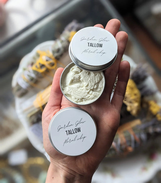 Garden Glow Tallow Floral Whip