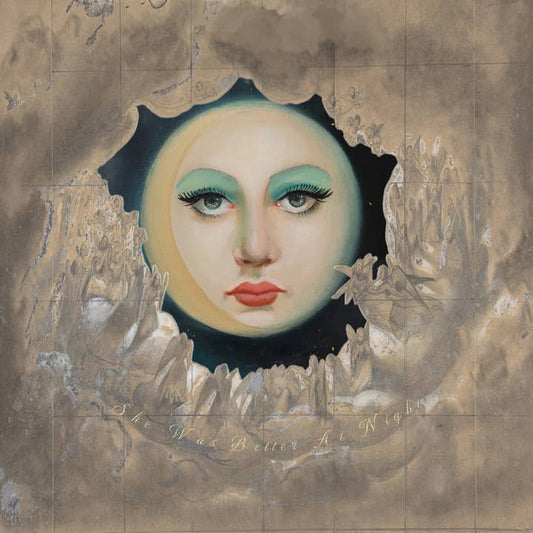 The Mansion Girls - "She Was Better At Night" Double-Sided Print.