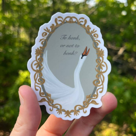 Hamlet Swan Sticker
