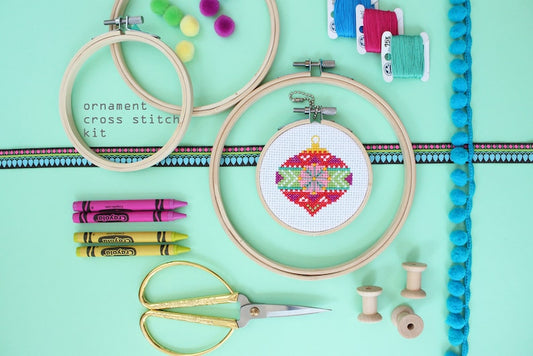Mod Bauble Holiday Ornament Kit