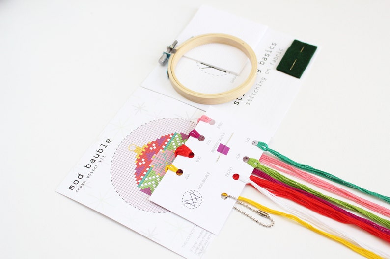 Mod Bauble Holiday Ornament Kit