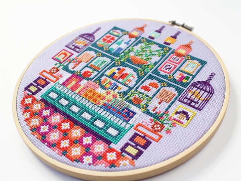 Saffron's Studio Cross Stitch Kit