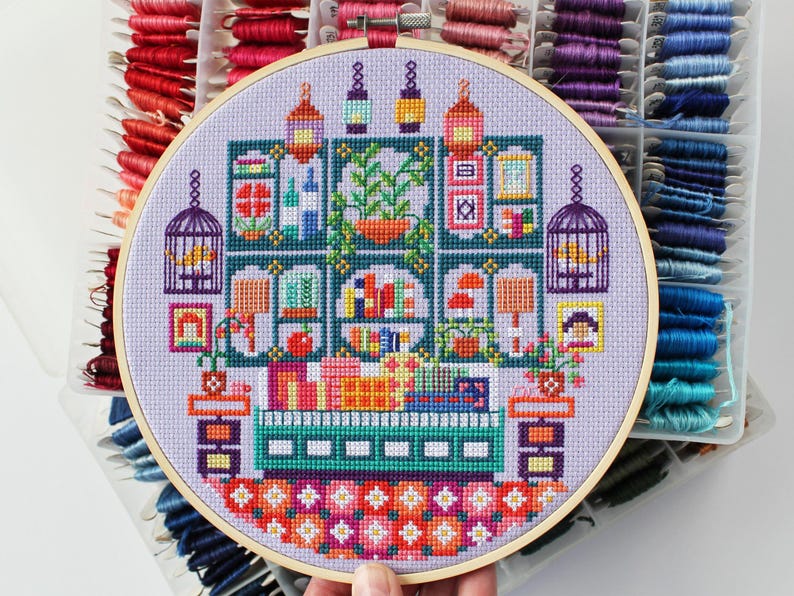 Saffron's Studio Cross Stitch Kit