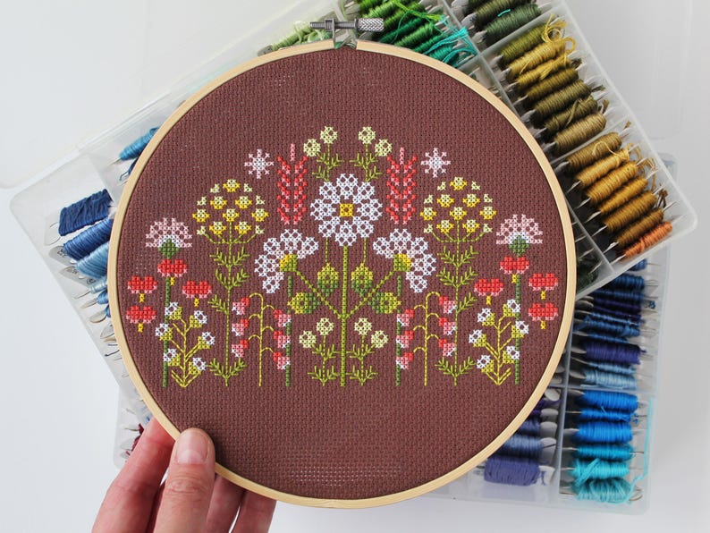 Wildflowers Cross Stitch Kit