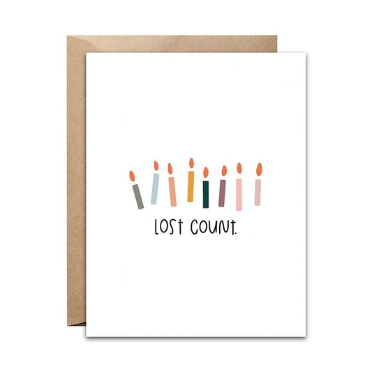 Lost Count Birthday