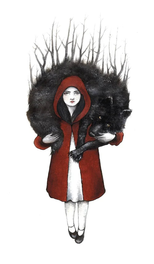 Liz Emirzian Art - Little Red Riding Hood
