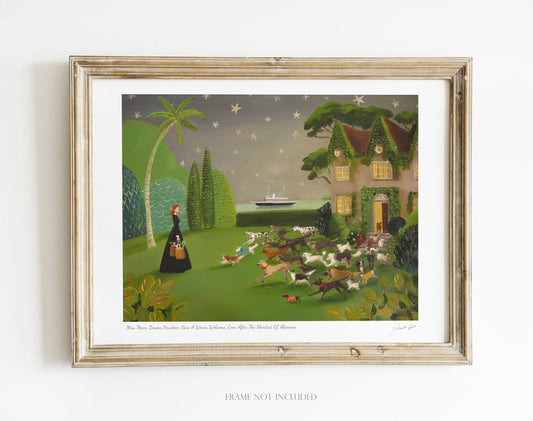 Miss Moon Was A Dog Governess. Lesson Fourteen.