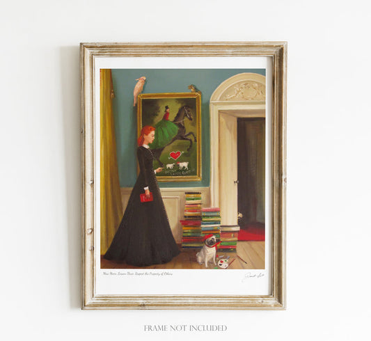 Miss Moon Was A Dog Governess. Lesson Three