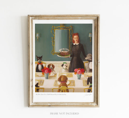 Miss Moon Was A Dog Governess. Lesson Four