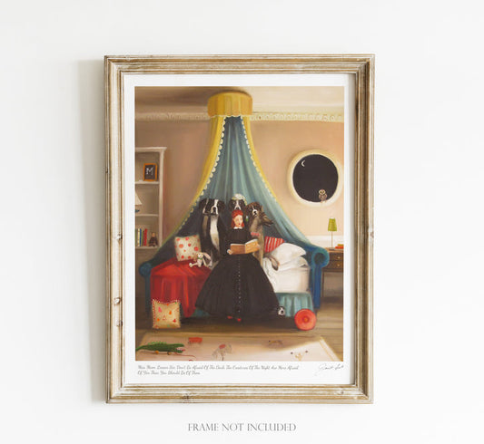 Miss Moon Was A Dog Governess. Lesson Six