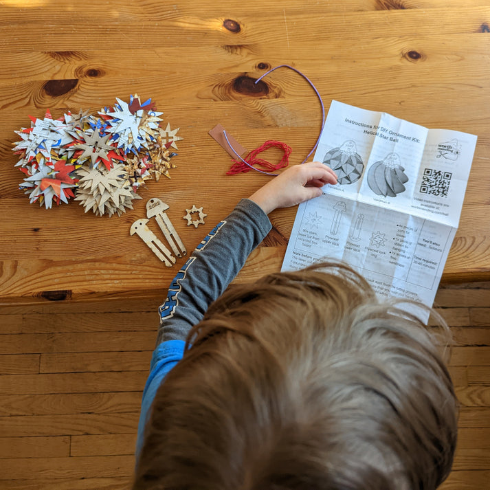 DIY Recycled Ornament Kit