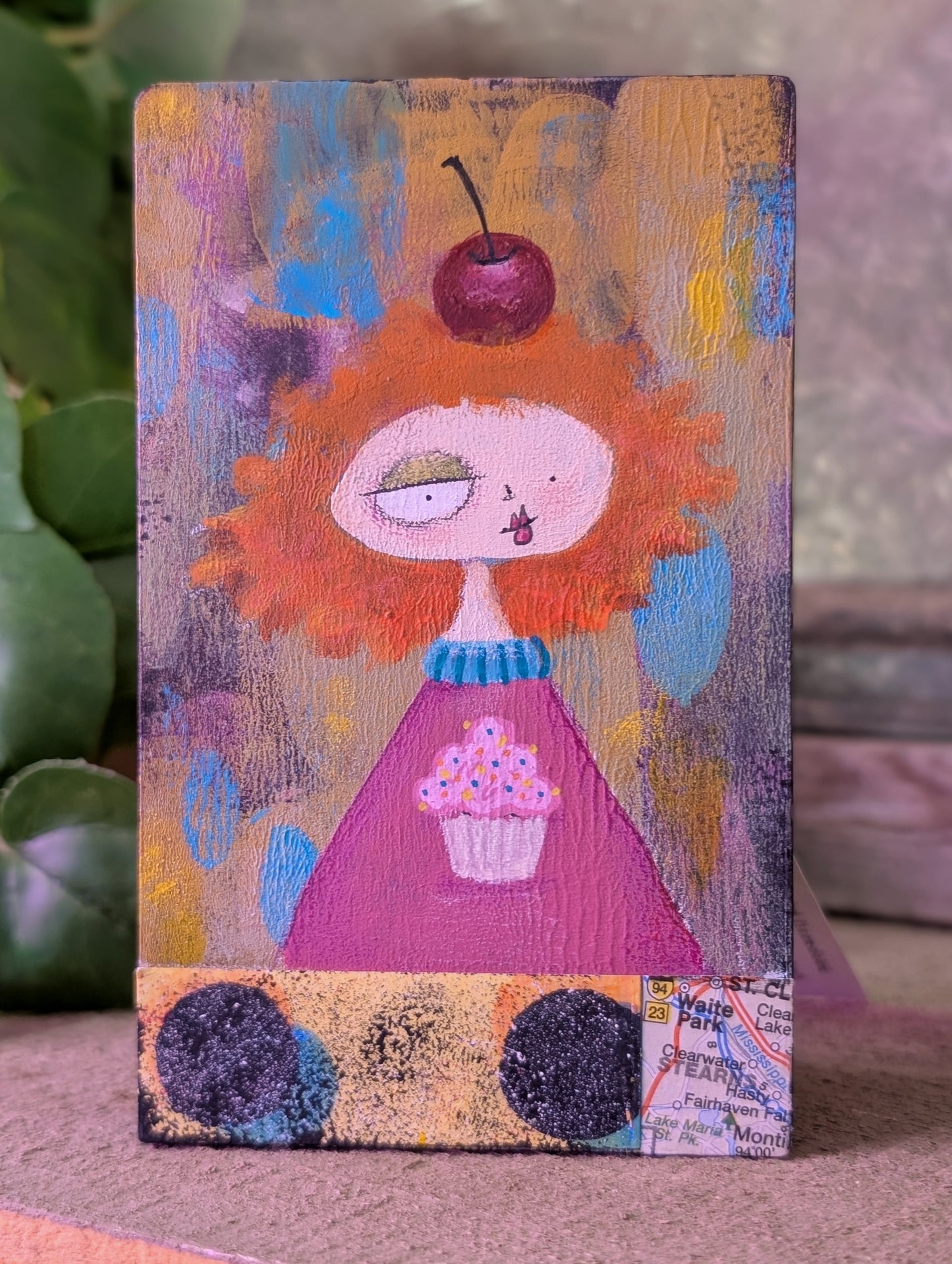 Mini Art Plaque by Grrraphics