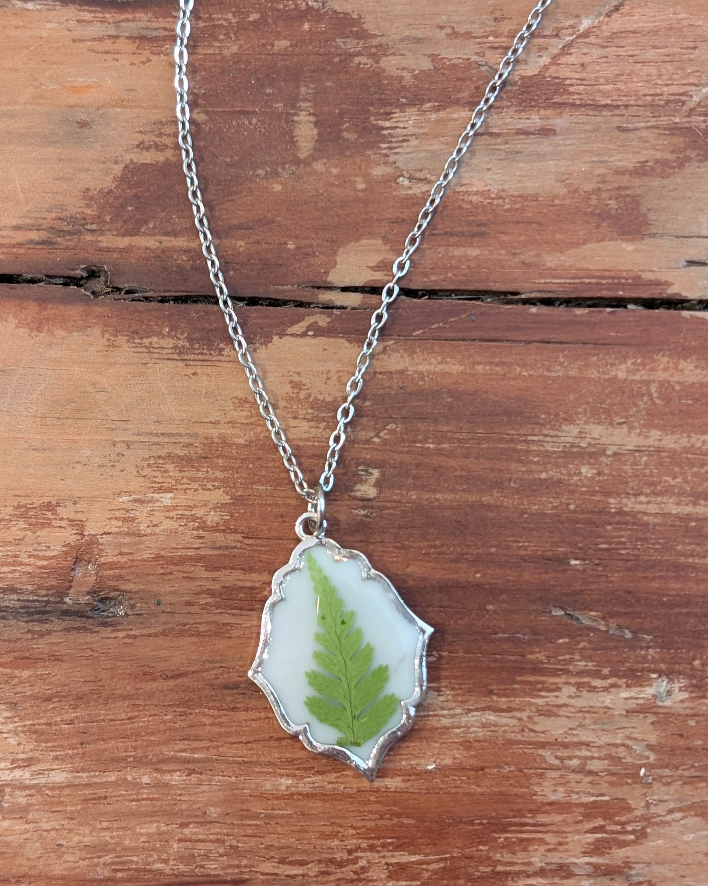 Bare Bones Jewelry - Fern Pendant