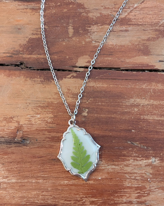 Bare Bones Jewelry - Fern Pendant