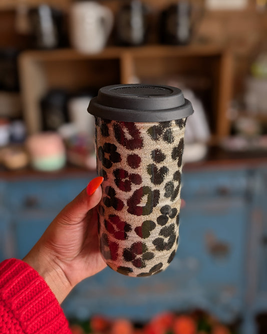 Jacpot Pottery Travel Mug