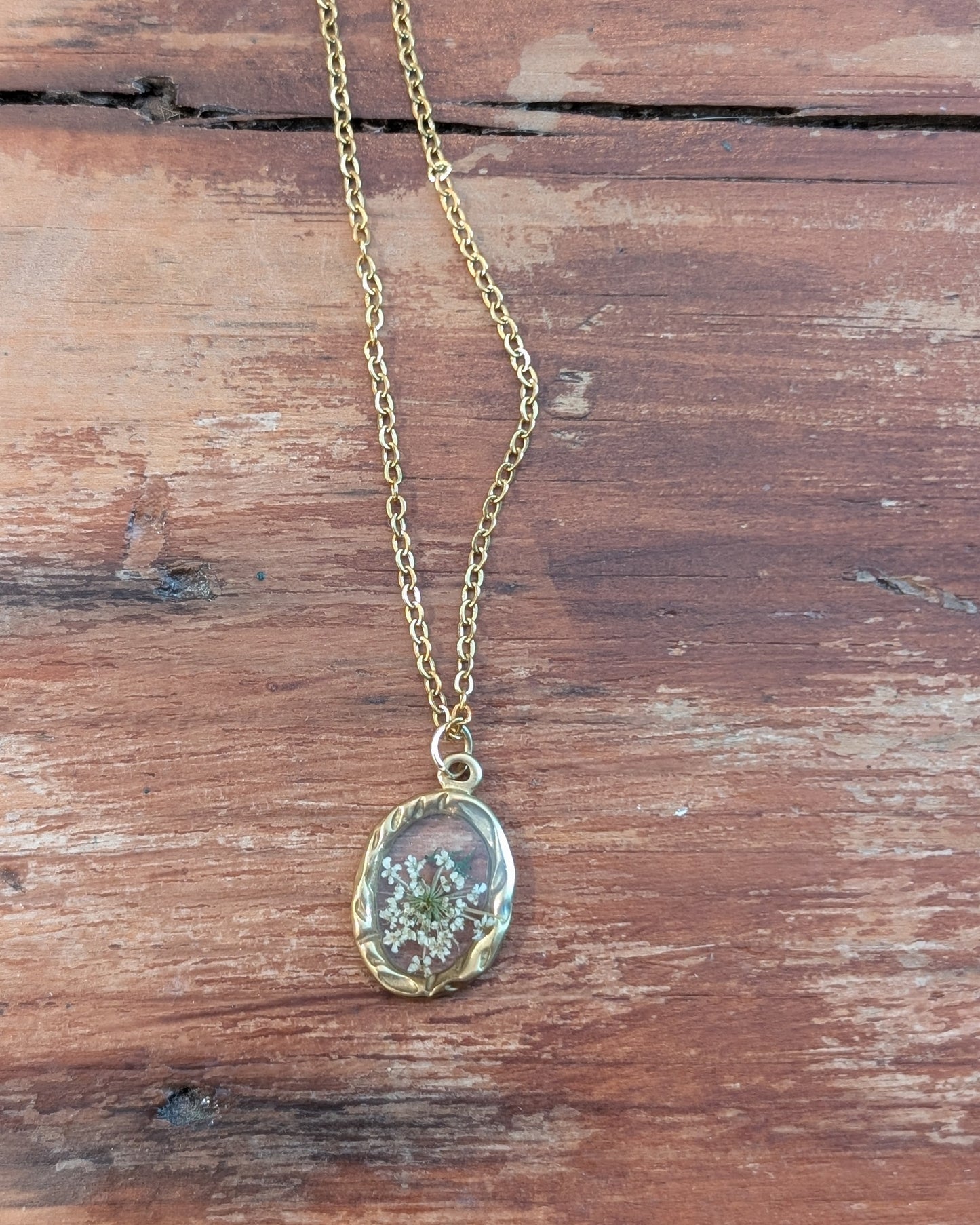 Bare Bones Jewelry - Pressed Florals