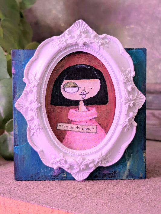 Mini Art Plaque by Grrraphics