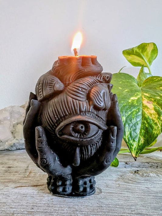 Beeswax Candle - Heart of Me Heart