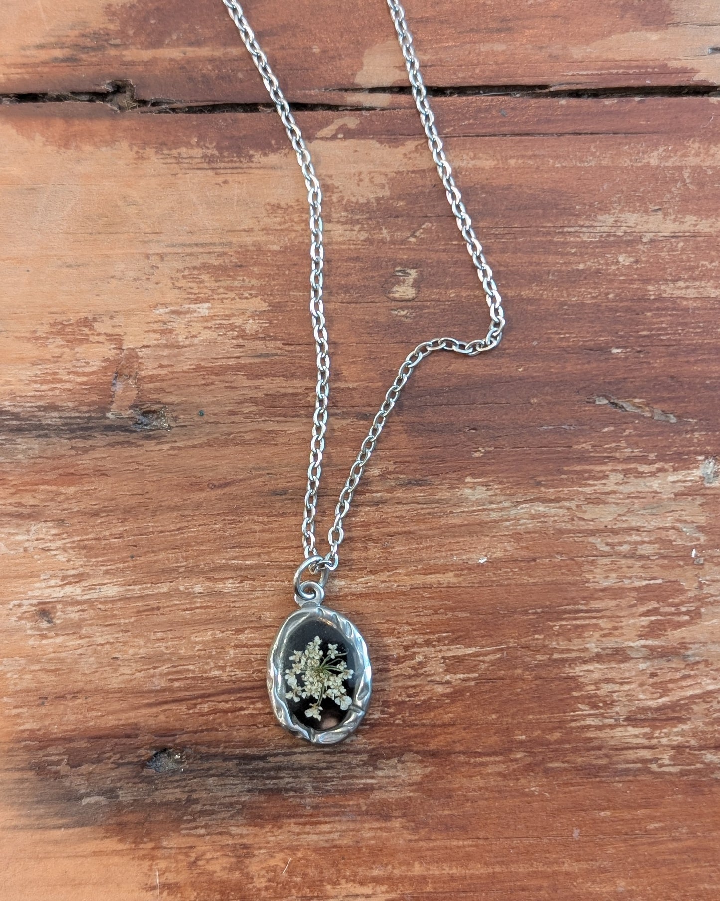 Bare Bones Jewelry - Pressed Florals
