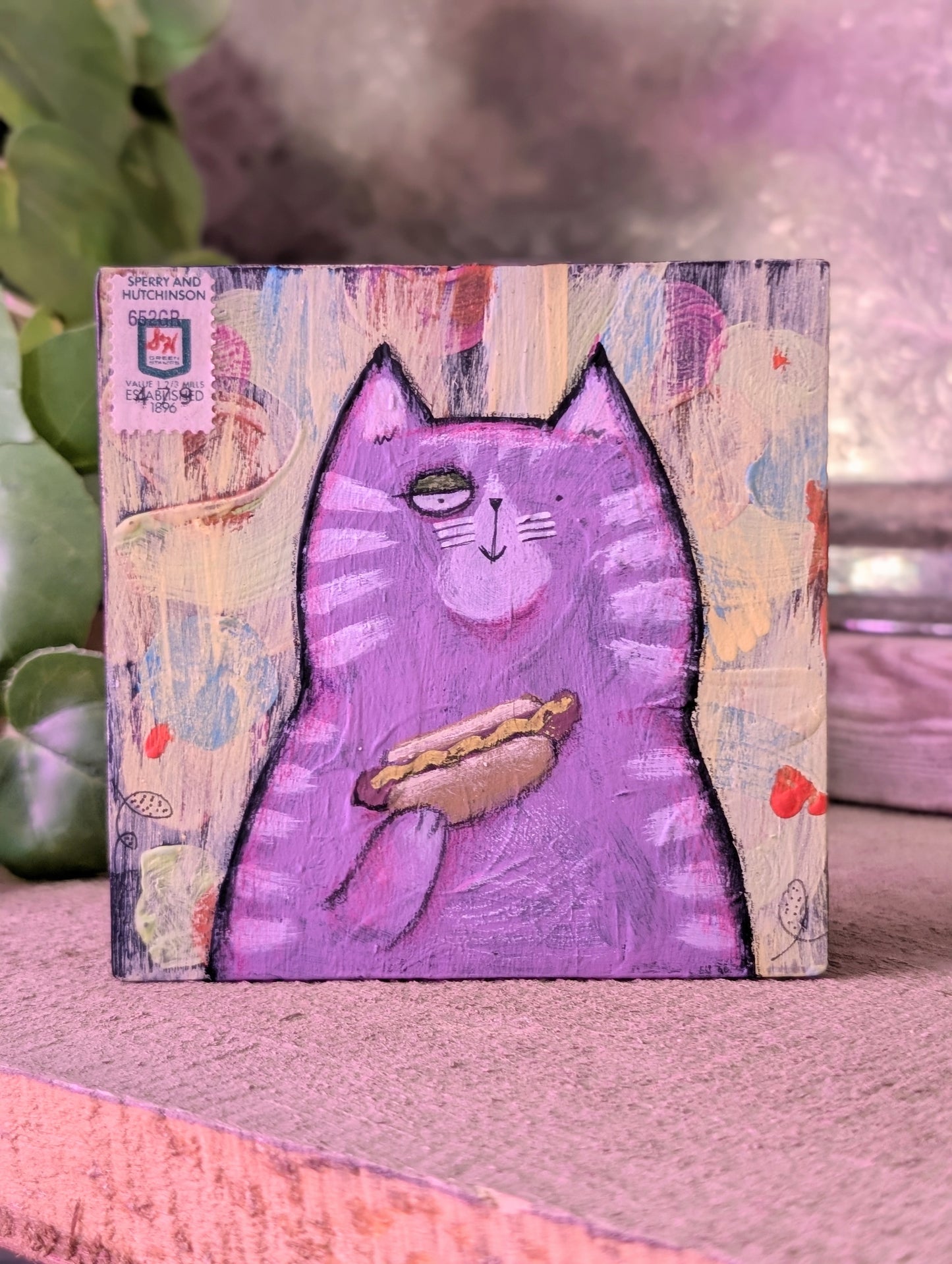 Mini Art Plaque by Grrraphics
