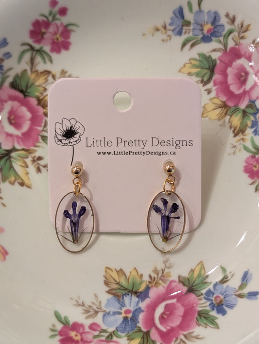 Pressed Floral Earrings