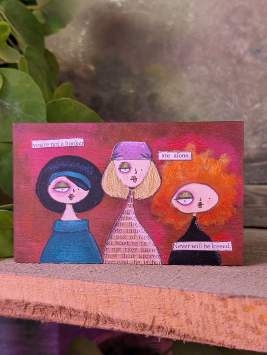 Mini Art Plaque by Grrraphics