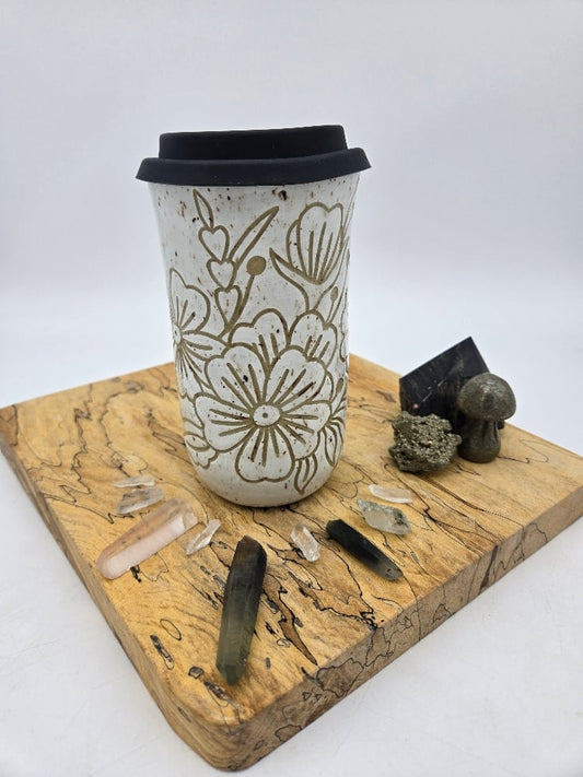 Jacpot Pottery Travel Mug