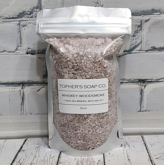 Whiskey Woodsmoke Bath Salts