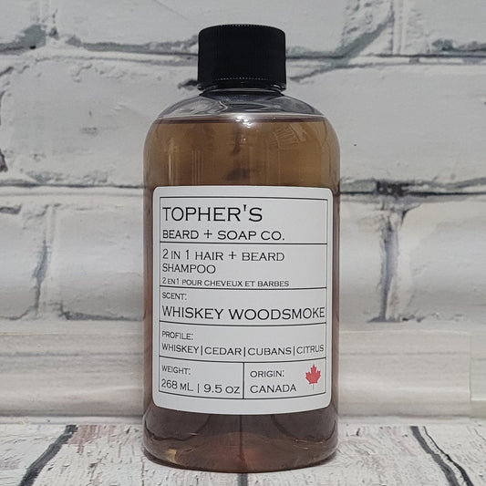 Topher's 2 in 1 Beard + Hair Wash