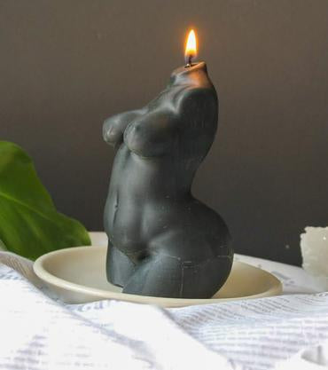 Goddess Beeswax Candle