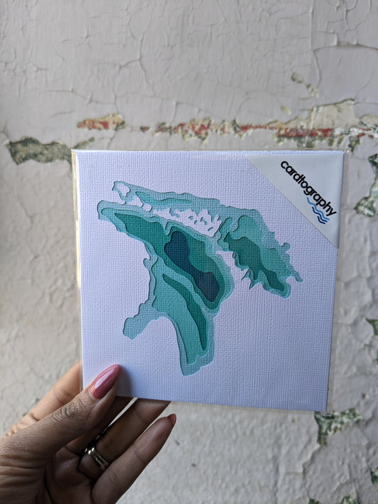 Cardtography - Lake Huron Mini