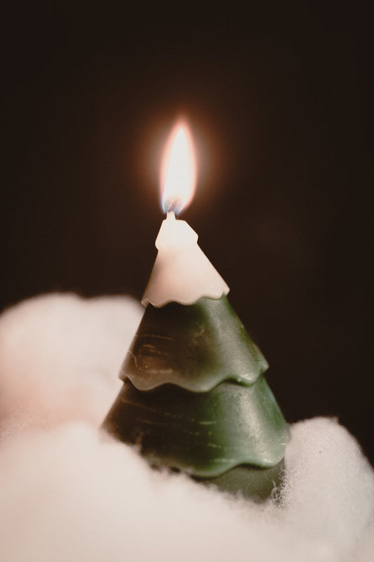 Beeswax Candle - Small Tree