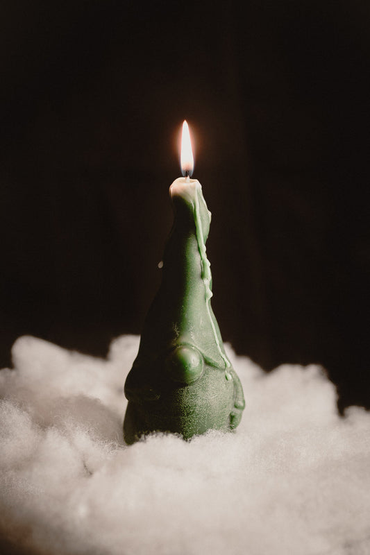 Beeswax Candle - Gnome