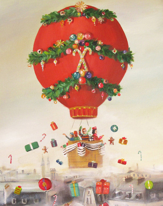 The Peppermint Family Christmas Balloon Ride