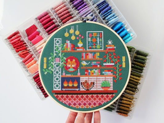 Davy's Den Cross Stitch Kit