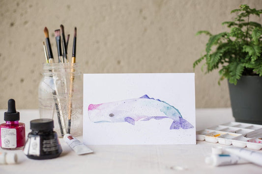 Sperm Whale Card