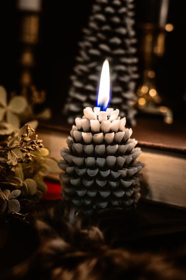 Beeswax Candle -Small Pinecone